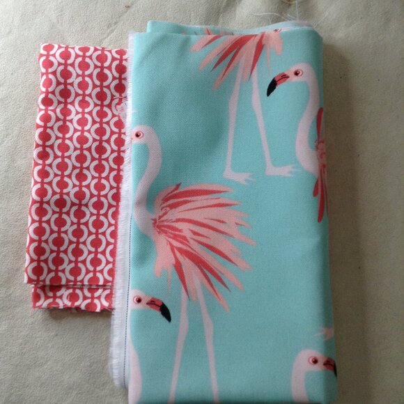 Lot of Misc Crafting Fabric; some vintage.  All different sizes and textures. - Picture 5 of 6